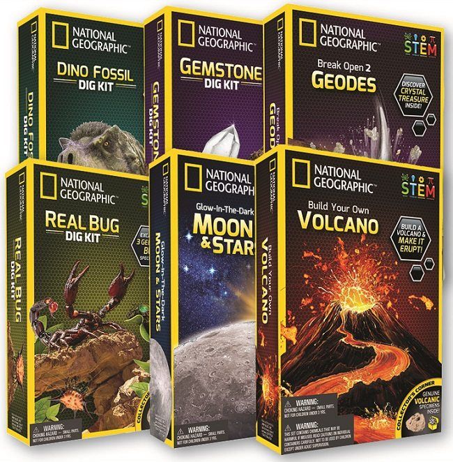 STEM at home with National Geographic experiment-based kits - the