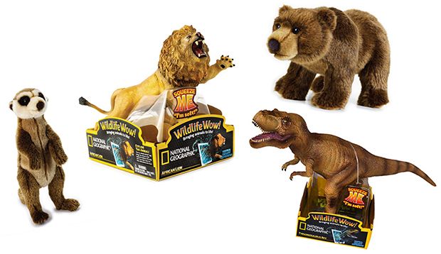 National geographic outlet soft toys