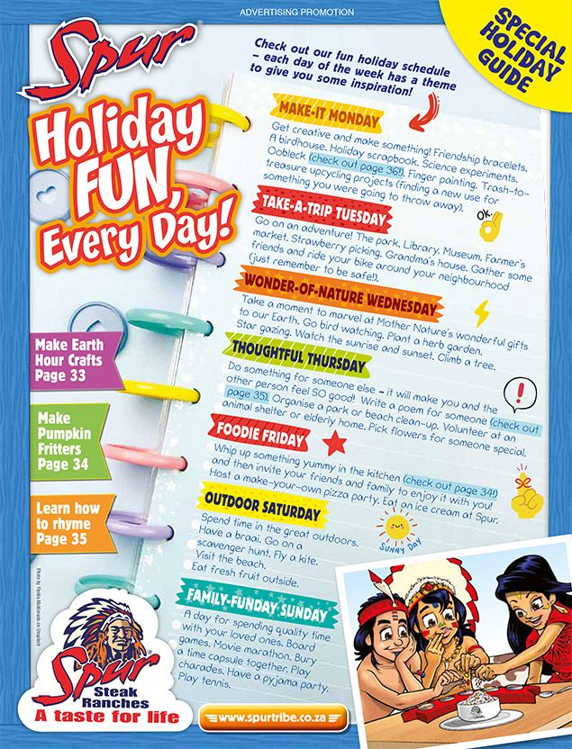 Spur Easter Holiday Guide