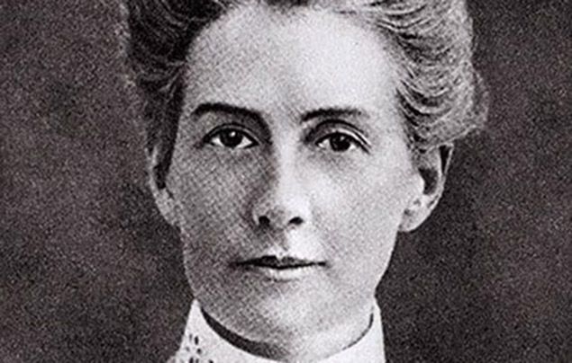 International Women's Day: black and white photograph of Edith Cavell