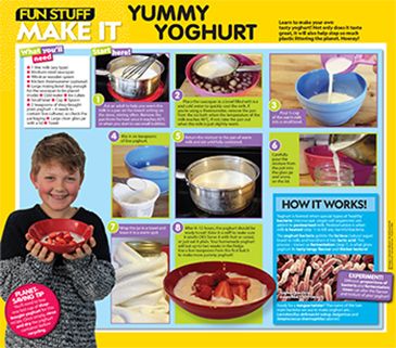 Make Yoghurt Primary Resource