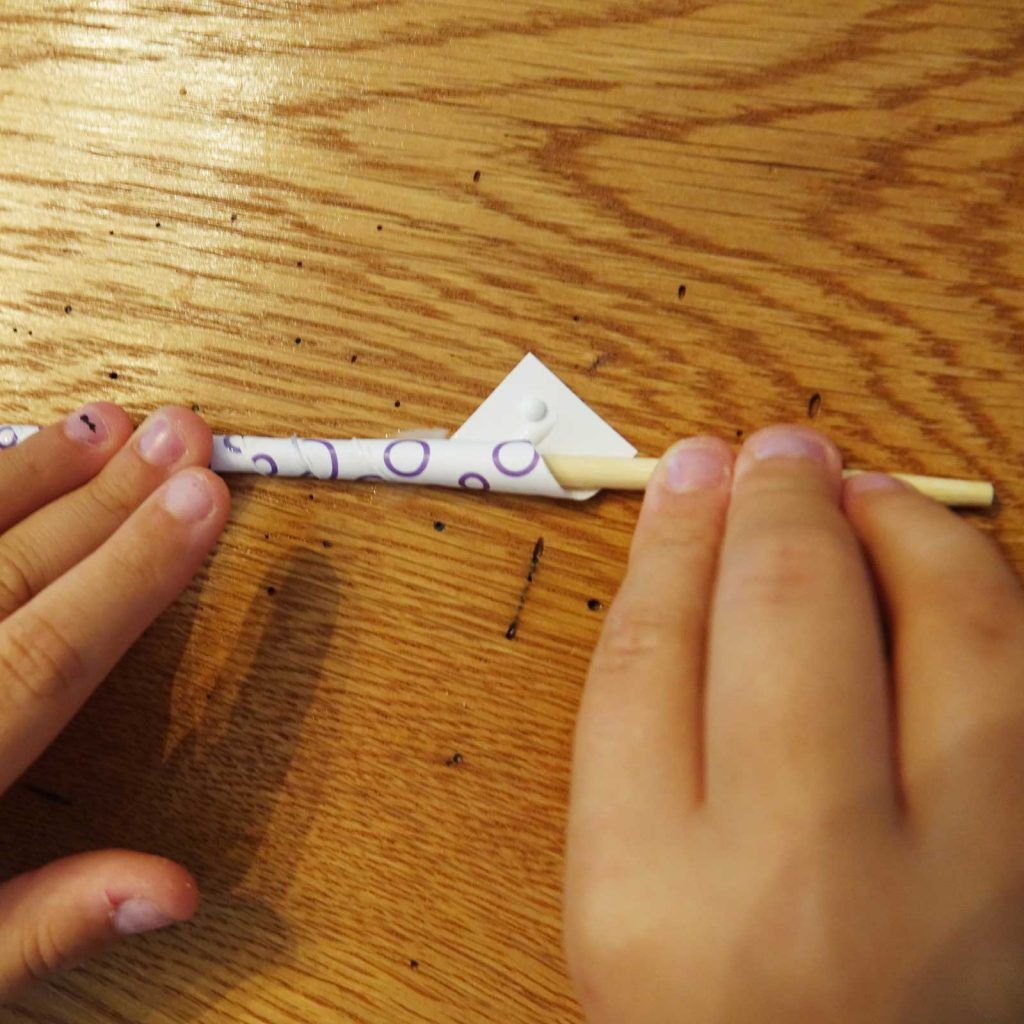 Rolling straw