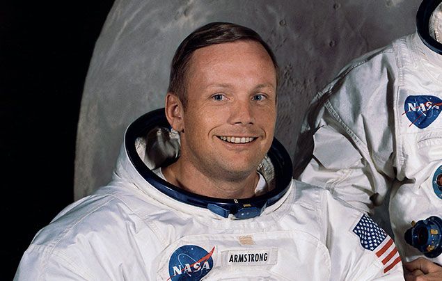 Neil Armstrong facts: Neil Armstrong photographed for NASA