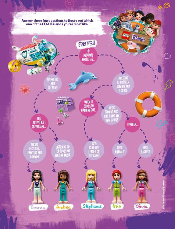 Meet the LEGO Friends Sea Life team National Geographic Kids