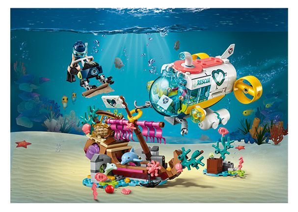 Sea life hot sale lego