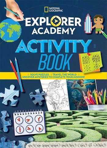 National Geographic Explorer Academy Activity Adventure book jacket