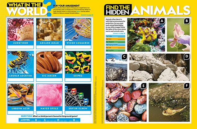 National Geographic KIDS Online. Where kids can explore the world!