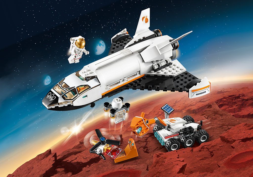 Lego city best sale space mars mission