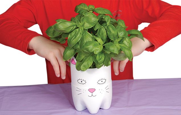 How to make a cat planter step 5