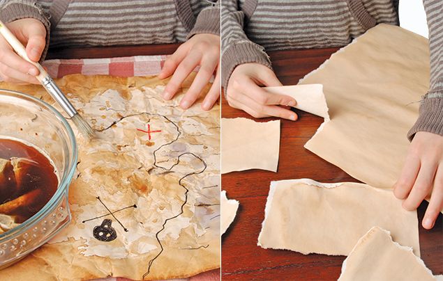 How to make a treasure map