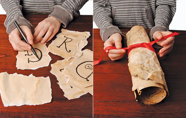 How to make a treasure map