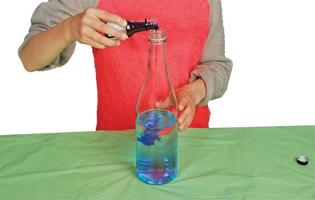 How to make an ocean in a bottle