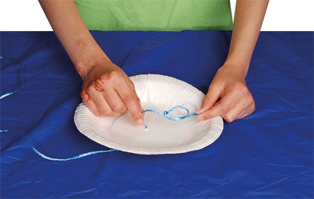 Paper bowl jellyfish