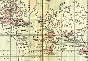 British Colonies in the New World mapping project