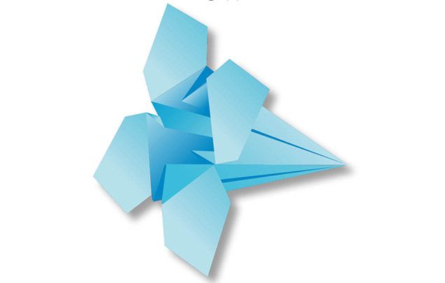 Origami for kids: flower
