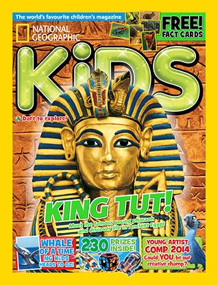 National Geographic Kids magazine: Tutankhamun cover