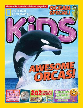 National Geographic Kids magazine: orca cover