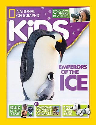 National Geographic Kids magazine: penugin cover