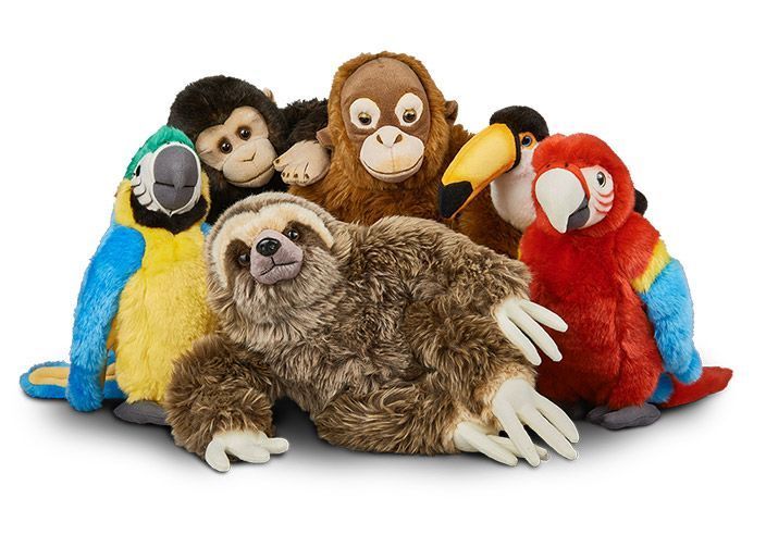 Living nature Soft Cuddly Toy Wild Animals and Pets 