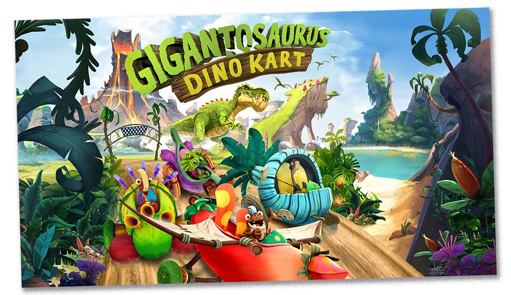 Gigantosaurus Dino Kart - PlayStation 4, PlayStation 4