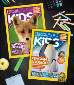 Inspire curiosity in your classroom with a <br>National Geographic Kids subscription</br>