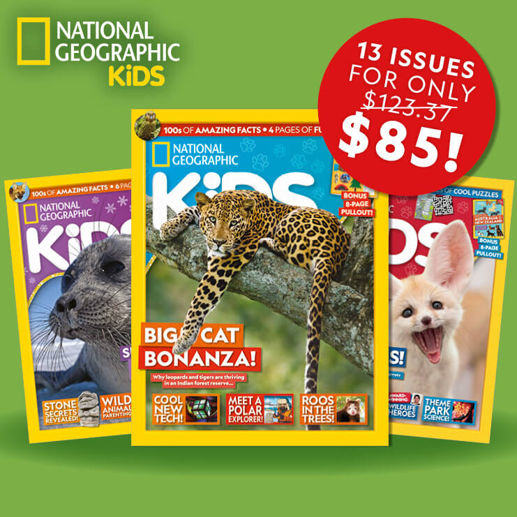 Bring the world to your home with Nat Geo Kids