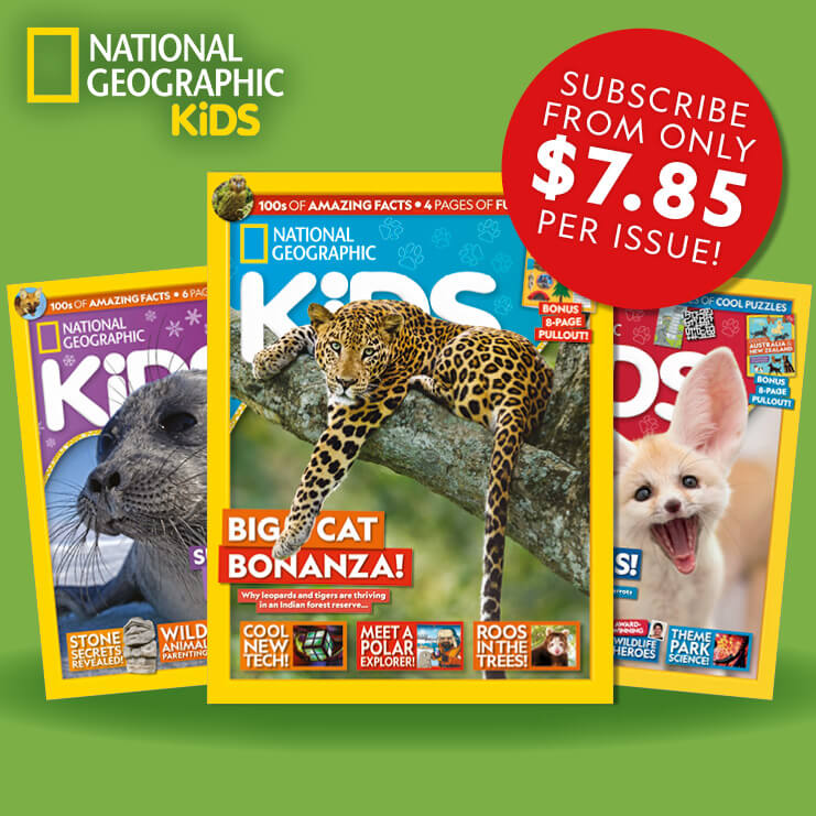 Bring the world to your home with Nat Geo Kids