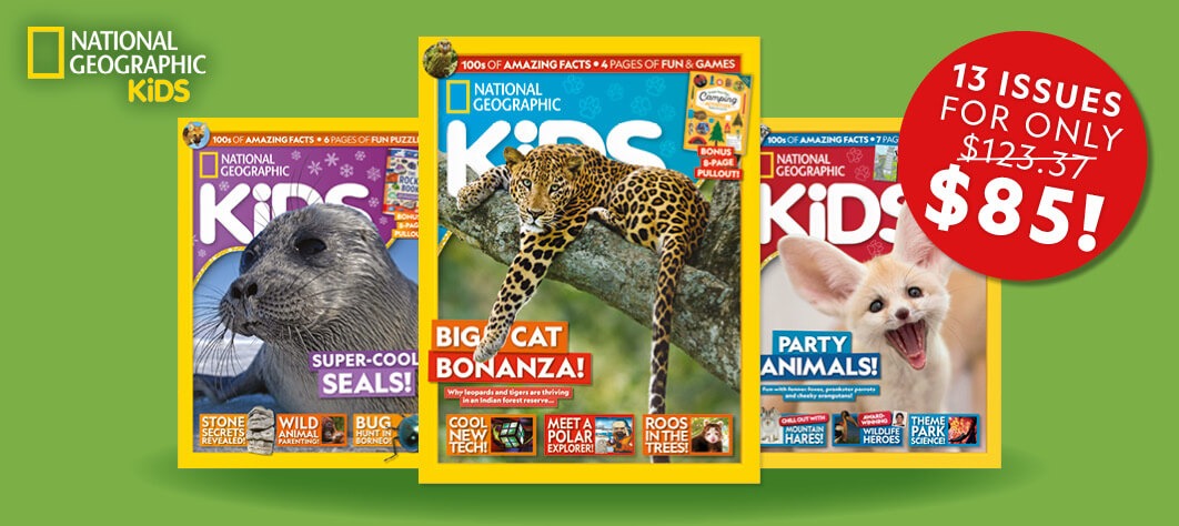 Bring the world to your home with Nat Geo Kids