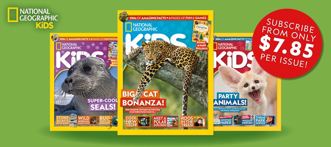 Bring the world to your home with Nat Geo Kids