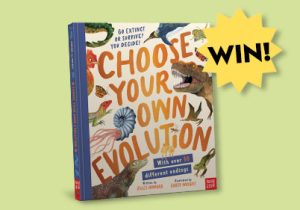 WIN a copy of Choose Your Own Evolution: Go Extinct or Survive? You Decide!