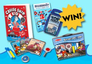 Win a signed copy of Cruise Ship Kid plus amazing goodies!