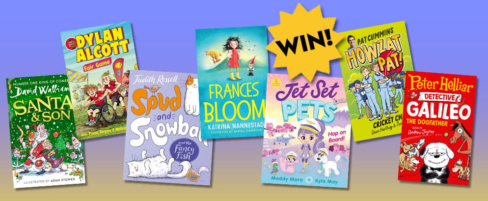 Packshots of 7 HarperCollins books: