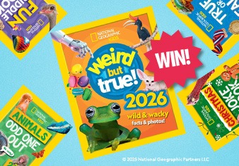 WIN Weird But True! 2026 Annual and complete NGK collection!