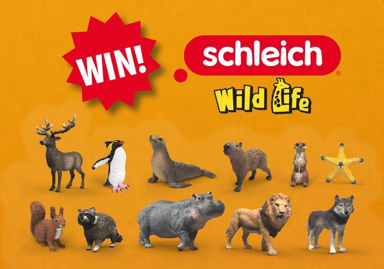 WIN 11 new Schleich Wild Life figurines!