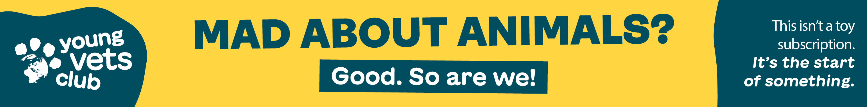 Young Vets Club 2026 banner