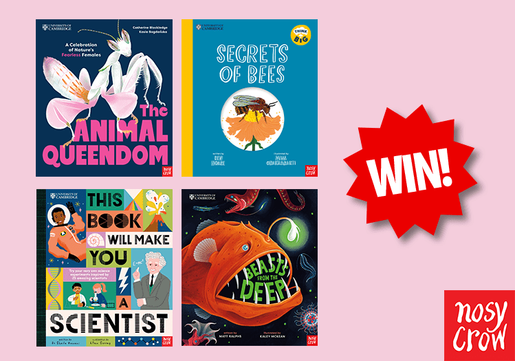 Draw to WIN an amazing Nosy Crow nature book bundle!