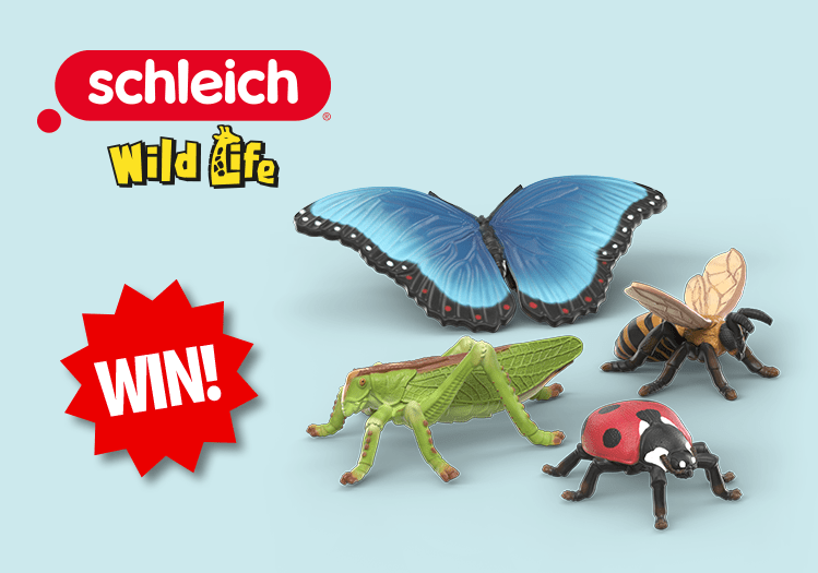WIN a Schleich Insects Discovery Set!