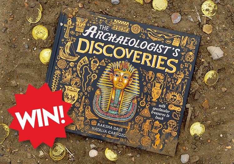 WIN a signed copy of The Archaeologist’s Discoveries!
