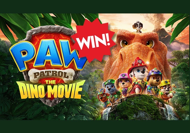 WIN tickets to PAW Patrol Land and a PAW Patrol: The Dino Movie bundle!